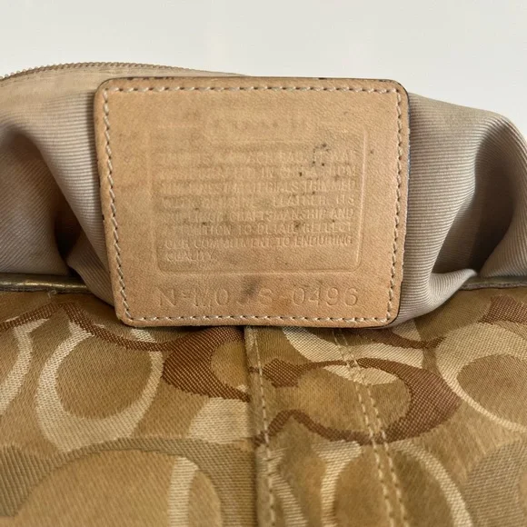 Large Coach Handbag - Picture 6 of 9